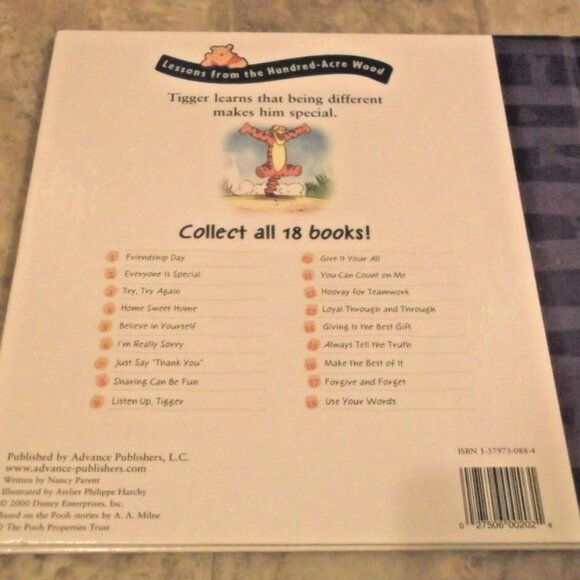 2/$25 Disney's Winnie the Pooh Everyone is Special Book #2 Hardcover - Picture 4 of 5